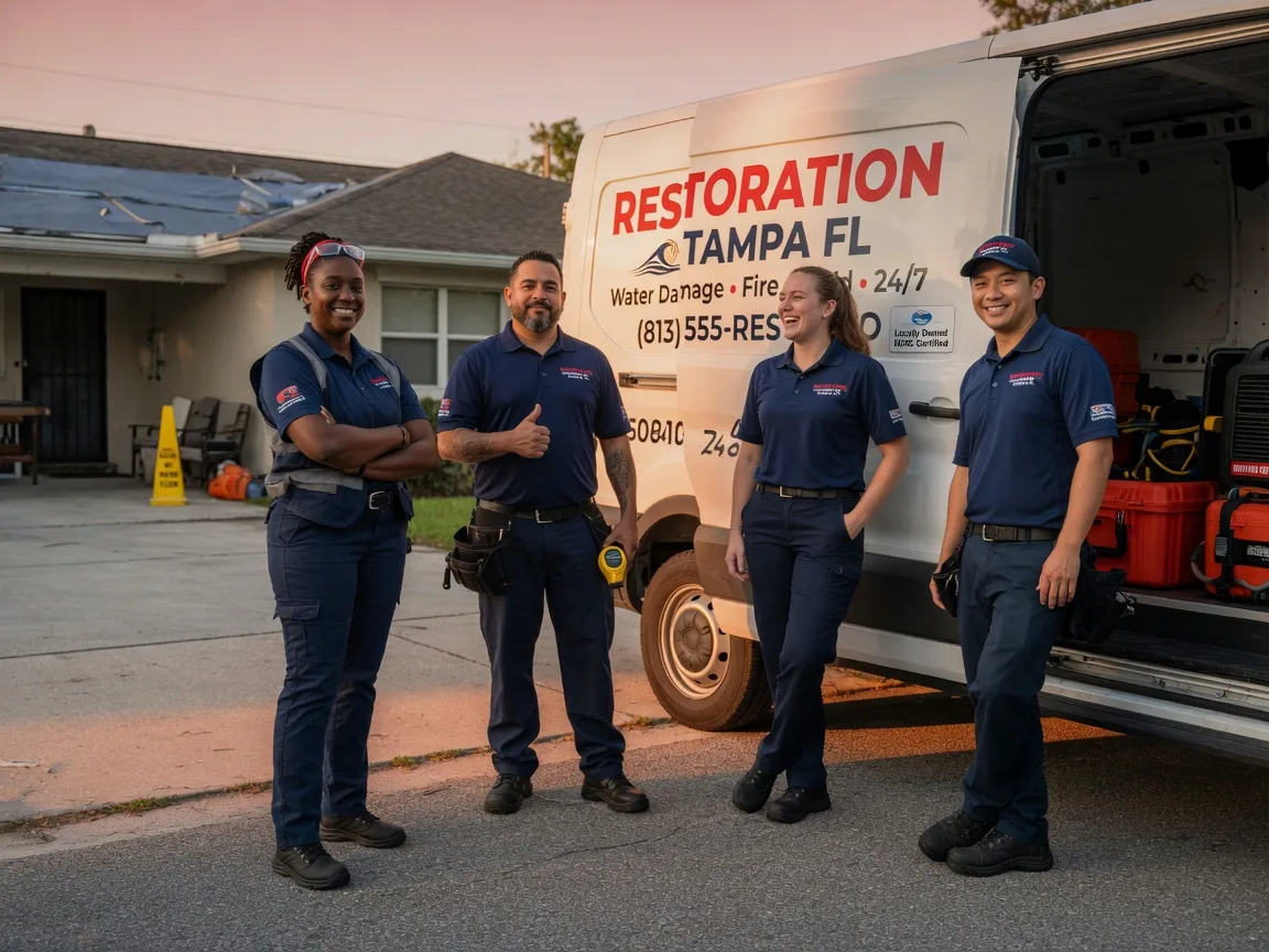 Water Damage Restoration company in Arlington, TX